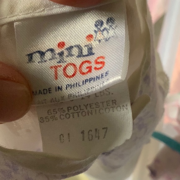 Vintage Baby Two Piece Romper Set - Picture 7 of 8